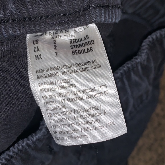 Black American Eagle Joggers - Picture 7 of 7